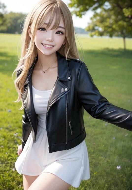 サンプル画像3:AI生成美女写真集 vol11 レザー美女(Ai Girls Collection) [d_317580]