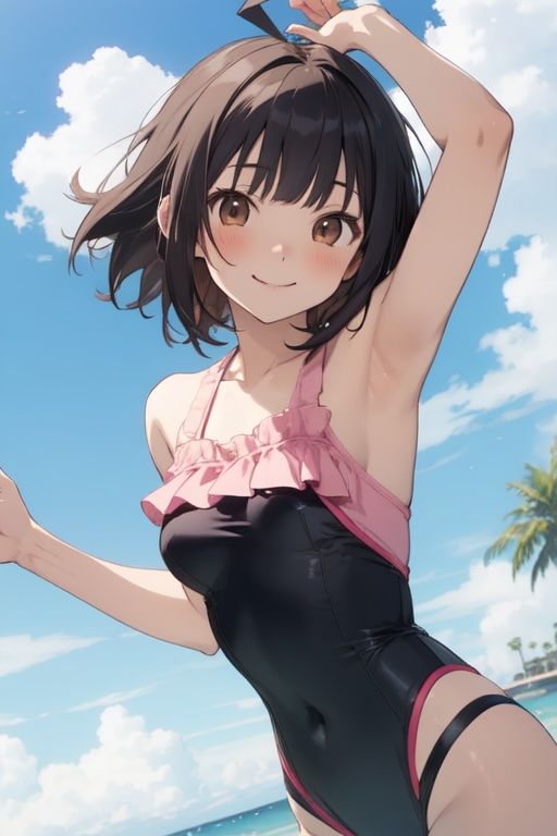 サンプル画像4:虹かけ誌 アイドルマスター イラスト集3 小日向美穂 シマパン便り(九情承太郎商店) [d_317596]