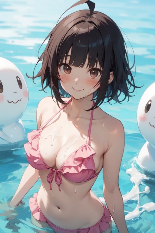 サンプル画像5:虹かけ誌 アイドルマスター イラスト集3 小日向美穂 シマパン便り(九情承太郎商店) [d_317596]