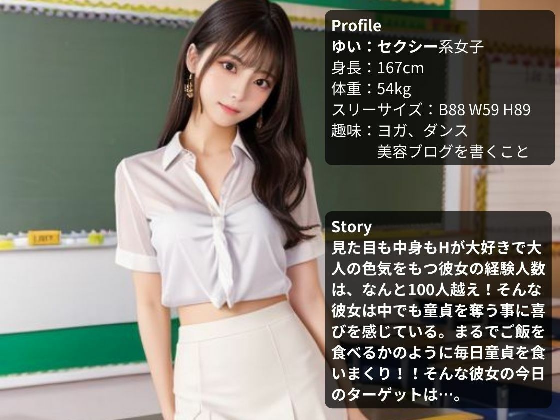 サンプル画像5:5人の女子校生の裏事情(AIRI) [d_317640]