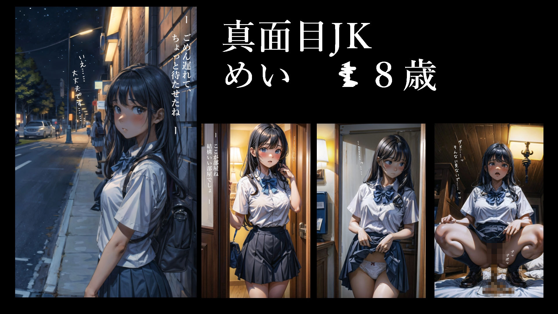 サンプル画像3:脱糞援交 4人の美少女とスカトロ援交(平野) [d_317670]