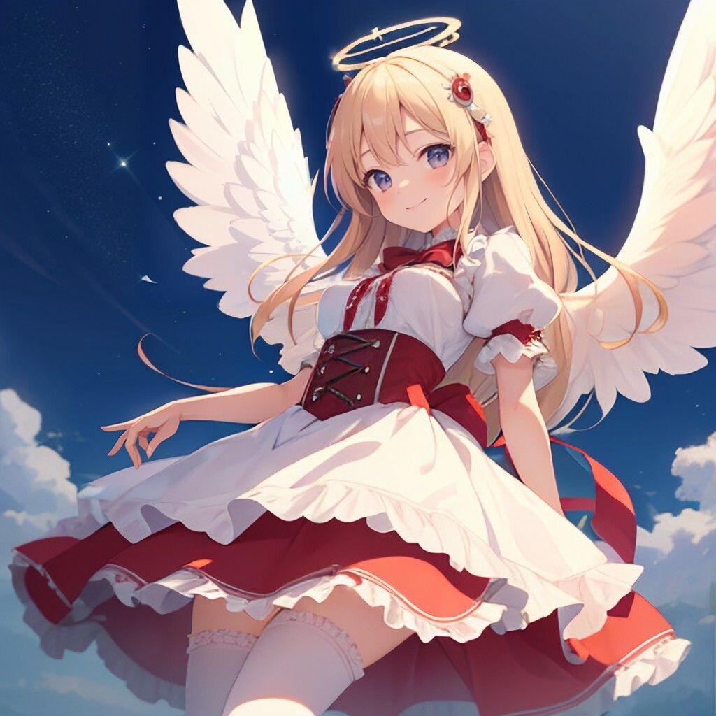 サンプル画像3:ロ○ータファッション風天使さん(ほげふが) [d_317675]