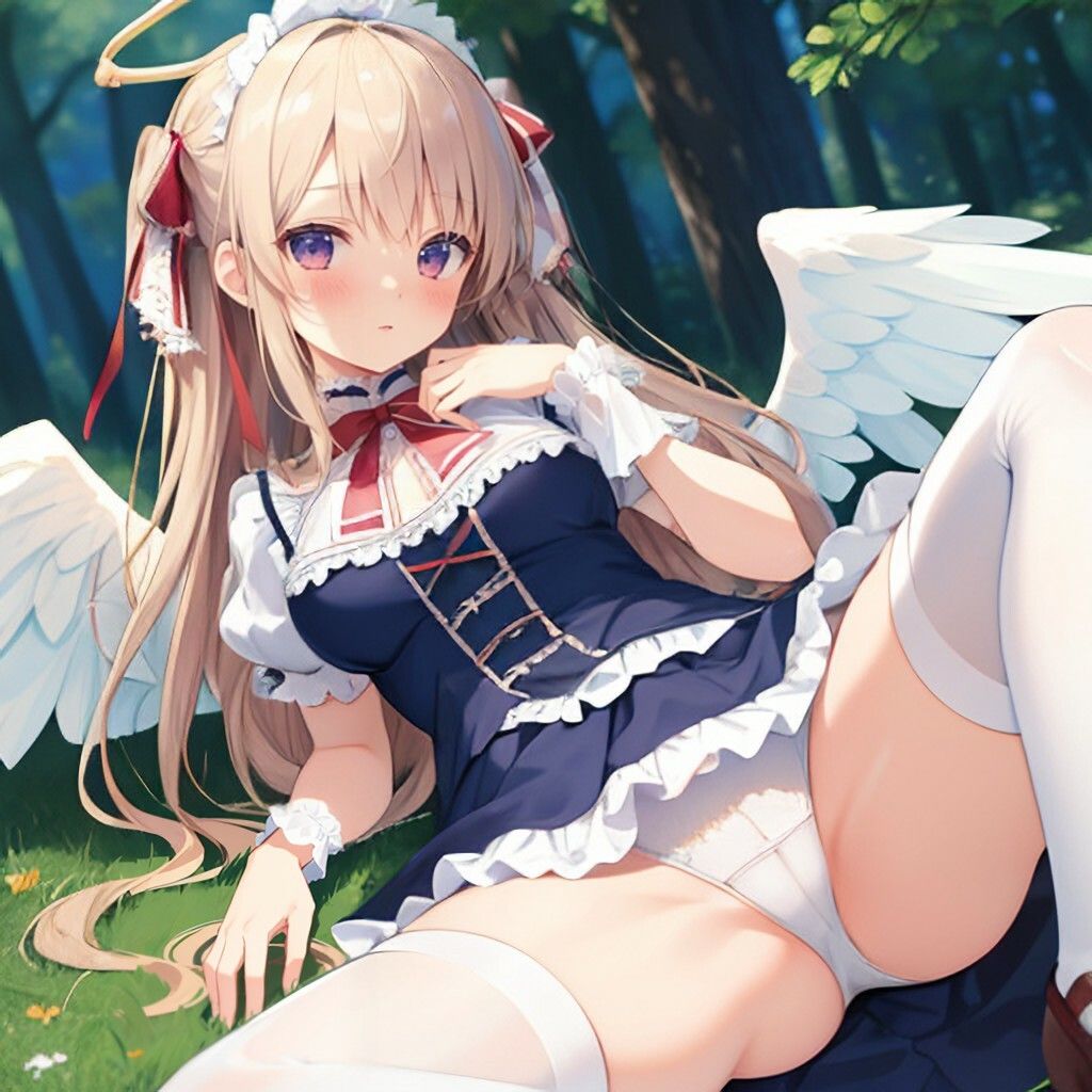 サンプル画像4:ロ○ータファッション風天使さん(ほげふが) [d_317675]