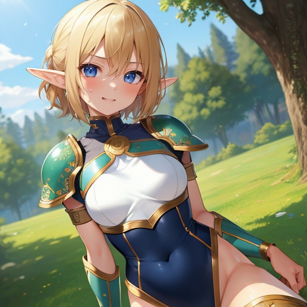 サンプル画像3:ハイレグアーマー風エルフさん(ほげふが) [d_317677]