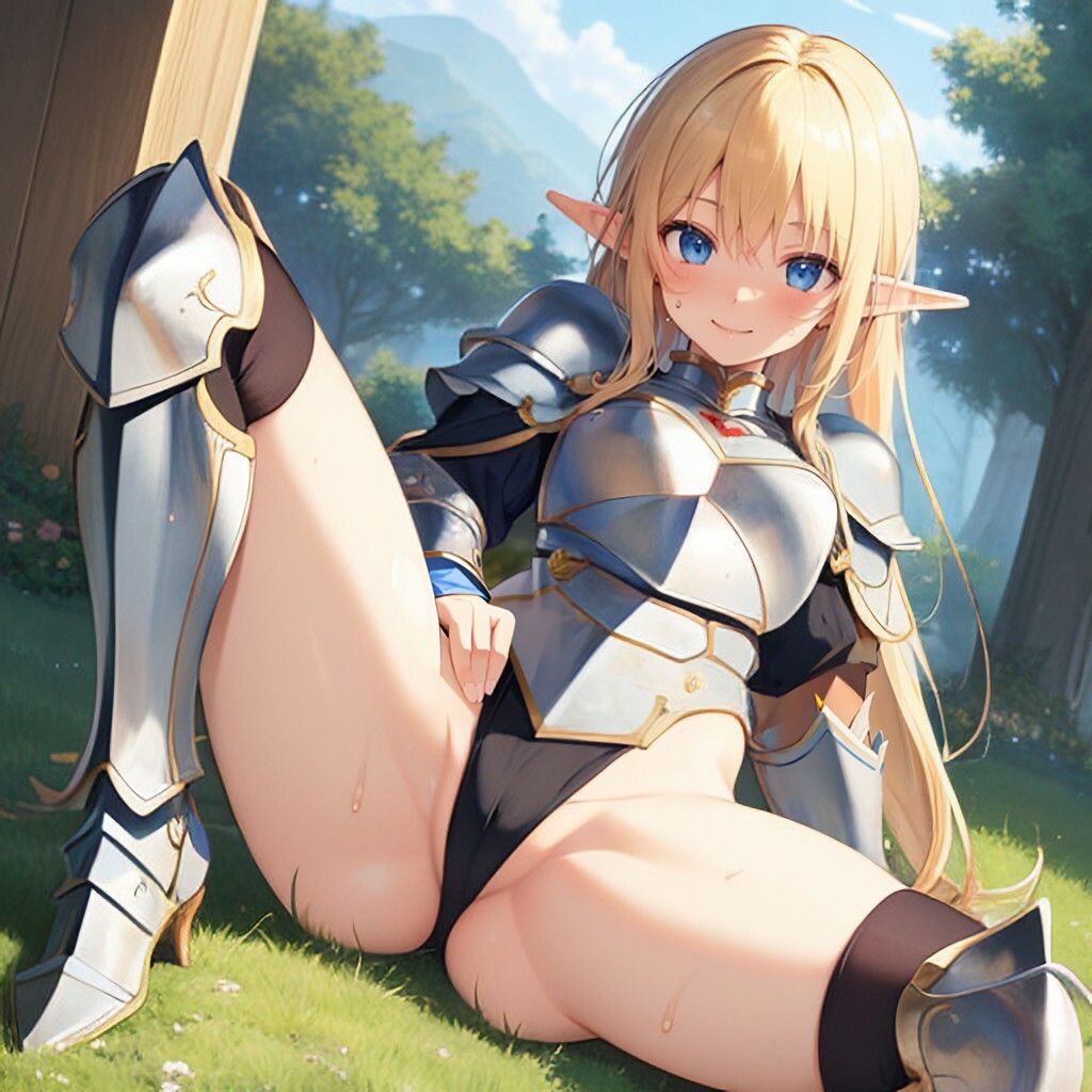 サンプル画像4:ハイレグアーマー風エルフさん(ほげふが) [d_317677]