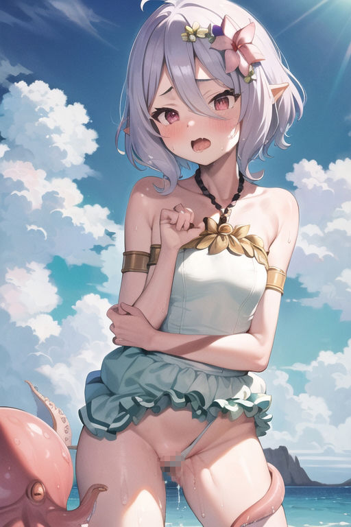 サンプル画像5:リトルコネクト！ 〜献身的な巫女少女編〜(性癖ドリンクバー) [d_317701]