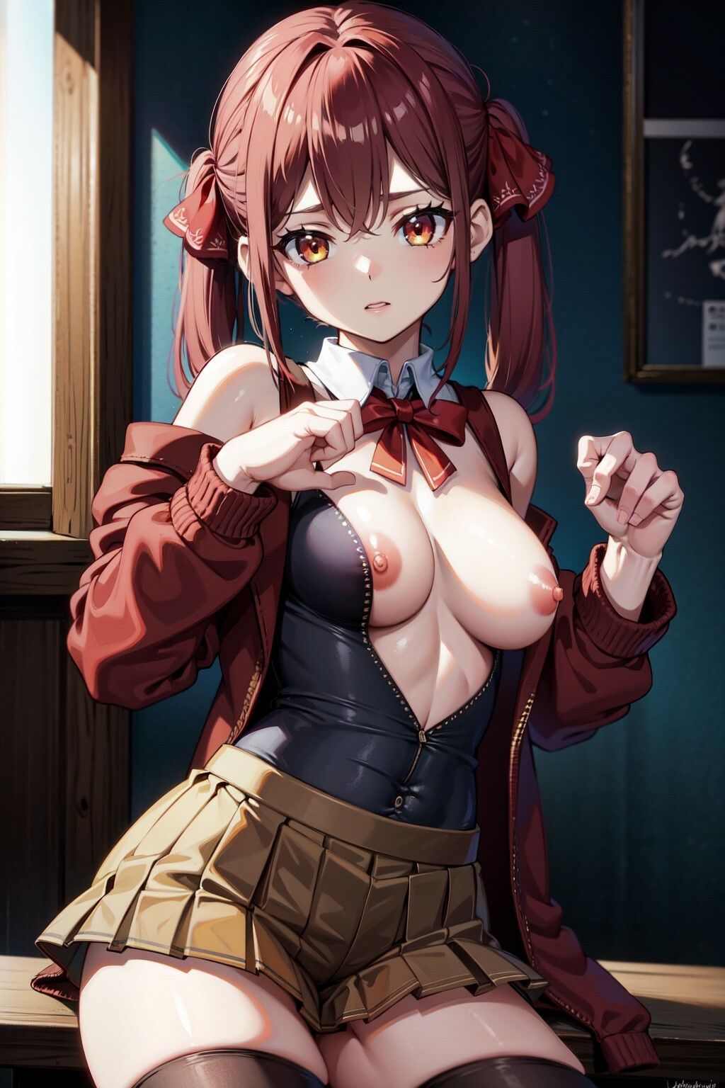 サンプル画像4:Ahoy！！マリ○船長 淫乱（キュート）は正義で美少女無罪な117ショット(萌のイラスト) [d_317899]