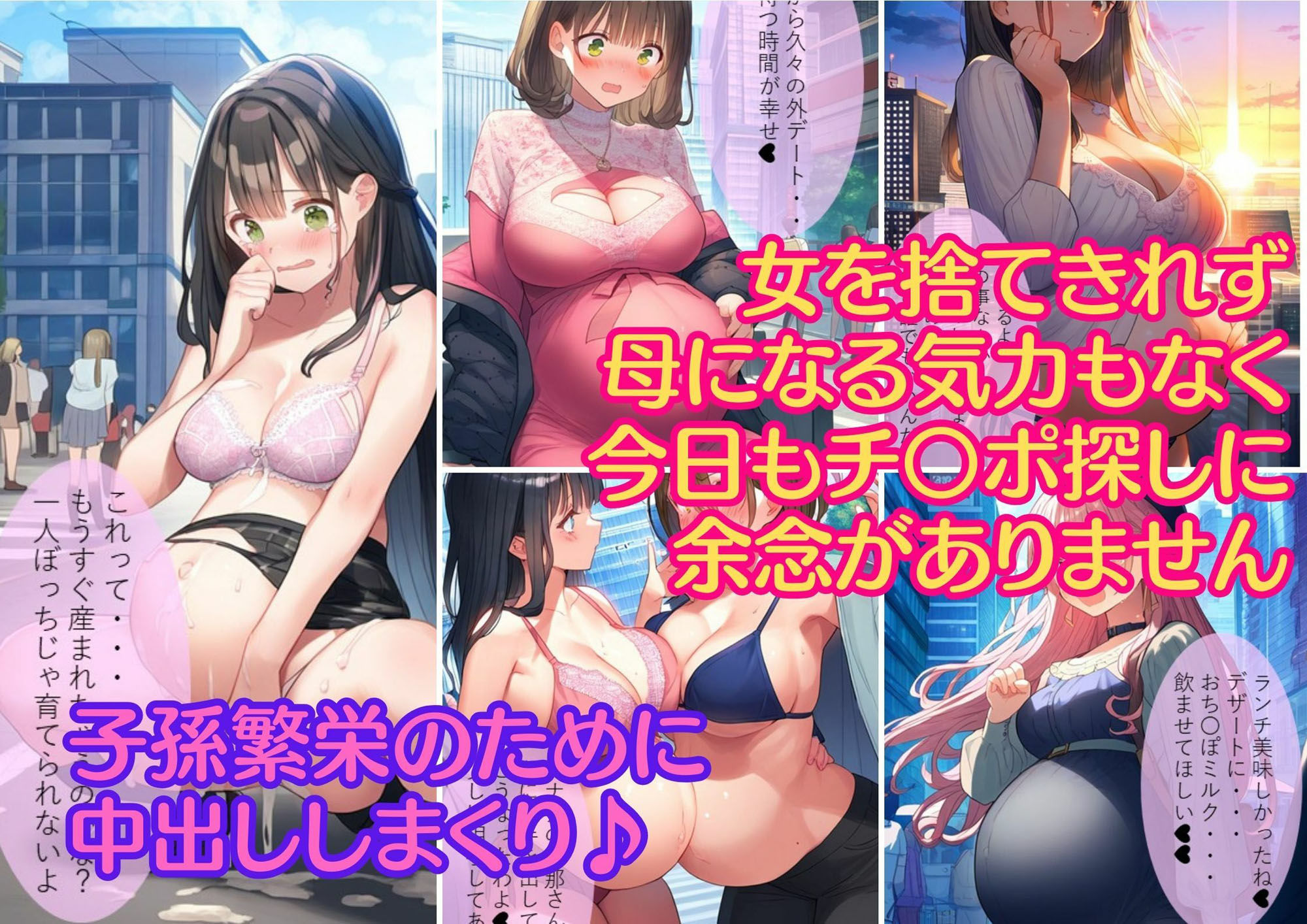 サンプル画像5:【妊婦NTR・ai生成】腹ボテ巨乳妊婦を生オナホ化に成功！寝取り寝取られセリフ付AIイラスト集133p(AI欲イラスト屋さん：わんたんめん) [d_317986]