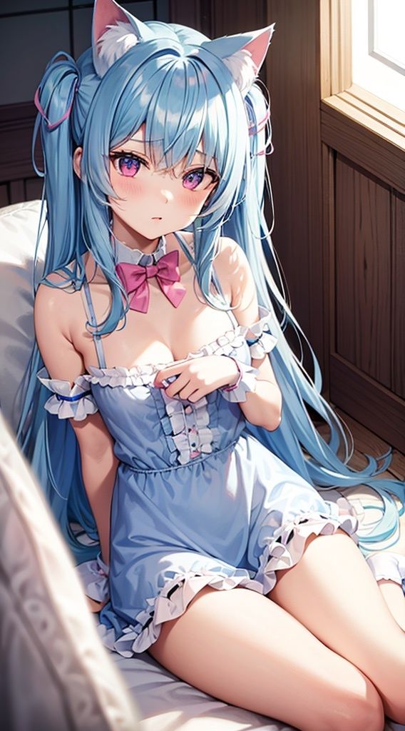 サンプル画像5:ネコミミAI(D.H) [d_318009]