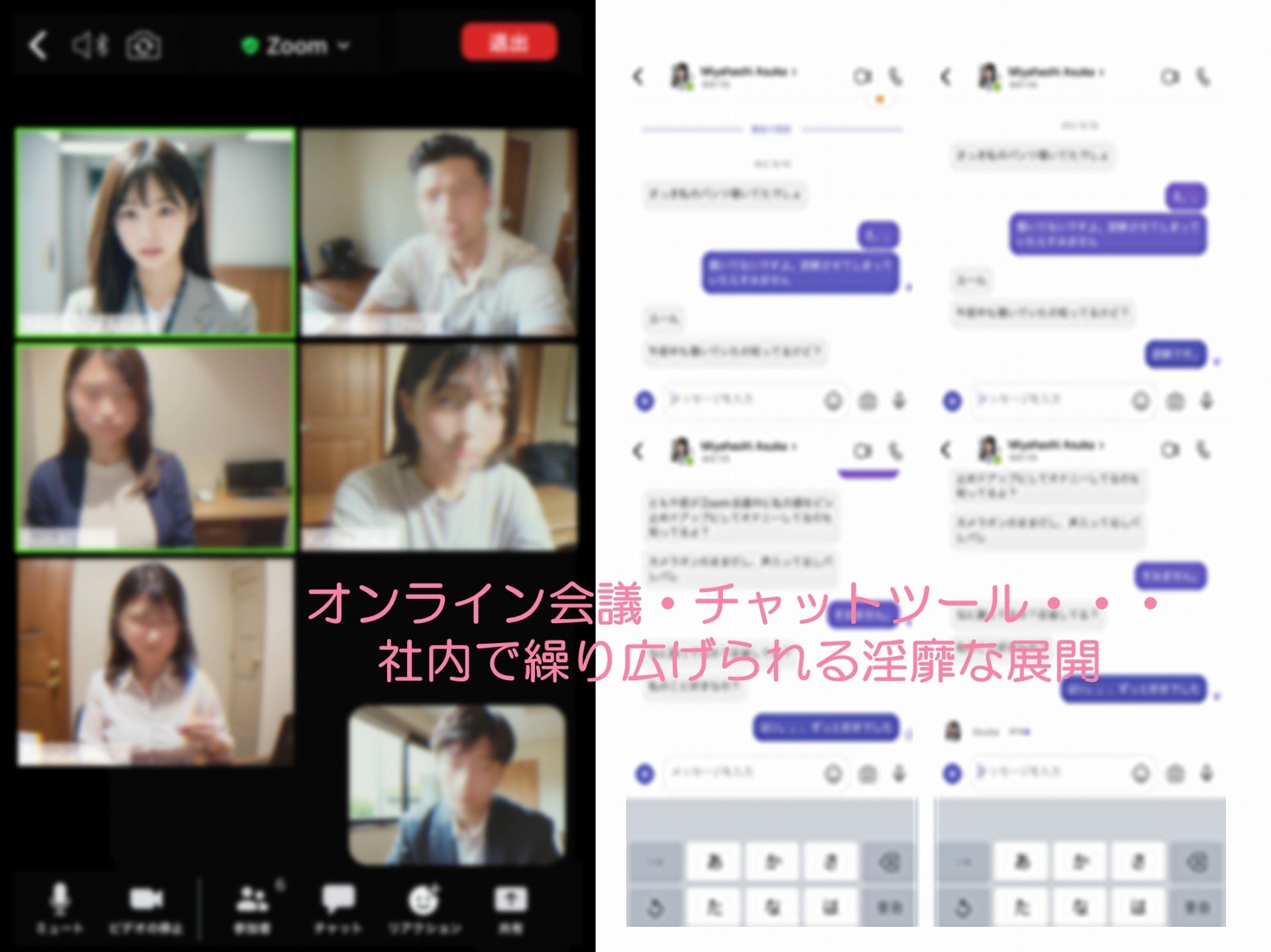 サンプル画像3:ASUKA Ture Story – 先輩OLとドキドキエッチなオフィス・ラブ -(ぽむち) [d_318016]