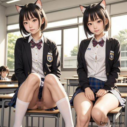 サンプル画像5:猫耳教室R(Day Dream) [d_318022]