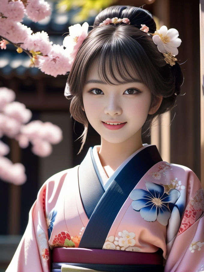 サンプル画像1:グラビアTeen着物特集号(幻影空域) [d_318156]