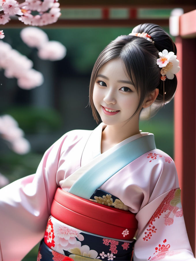 サンプル画像3:グラビアTeen着物特集号(幻影空域) [d_318156]