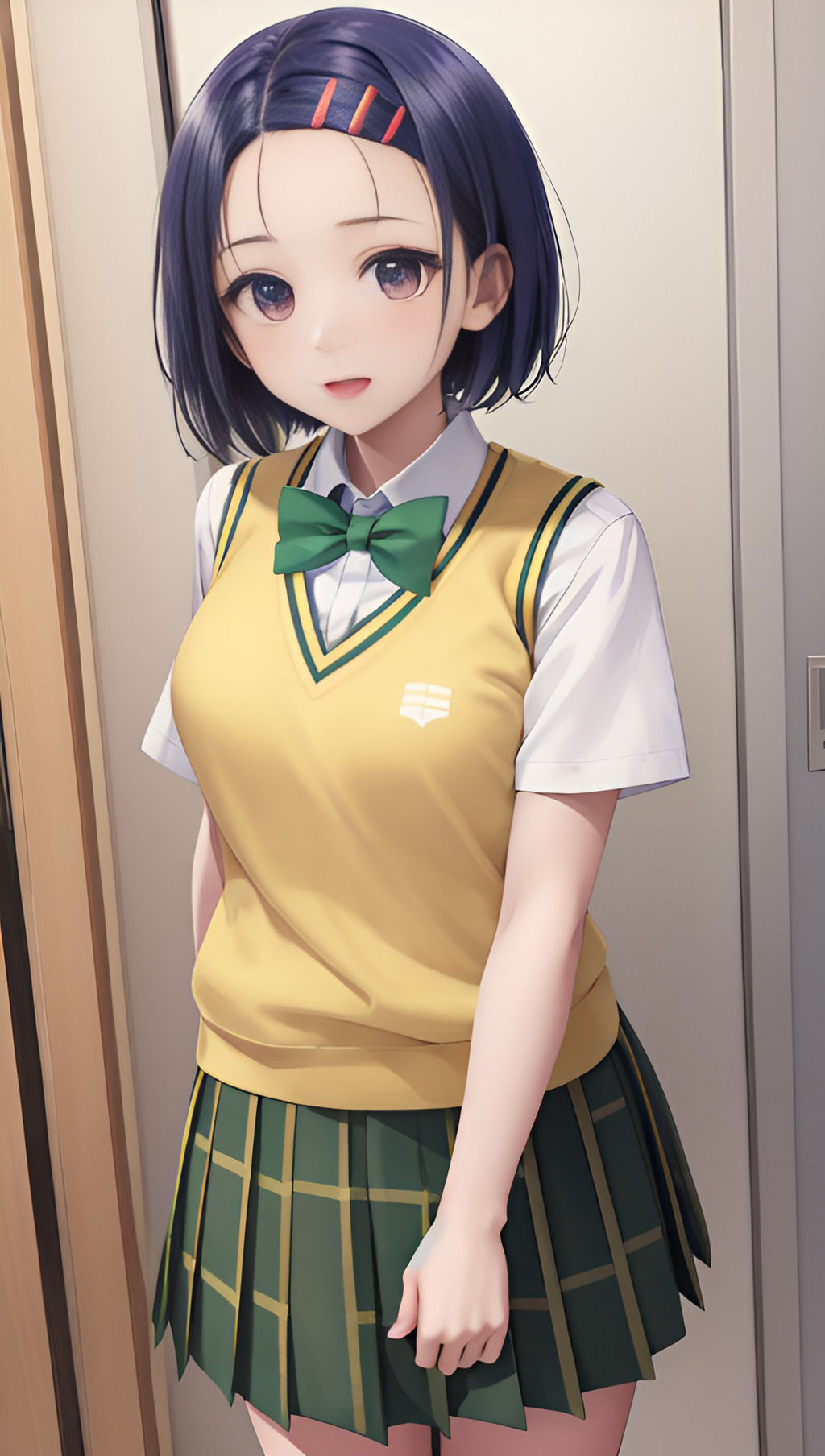 サンプル画像1:ビッチなショートカットギャル アヘ顔キメセク(AI Model Channel) [d_318189]