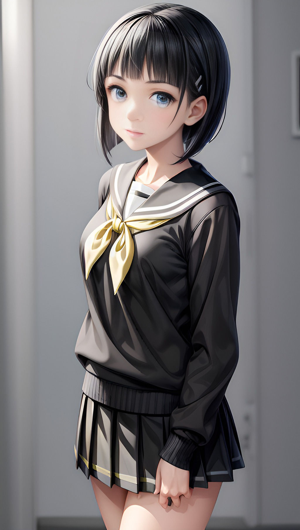 サンプル画像5:ビッチなショートカットギャル アヘ顔キメセク(AI Model Channel) [d_318189]