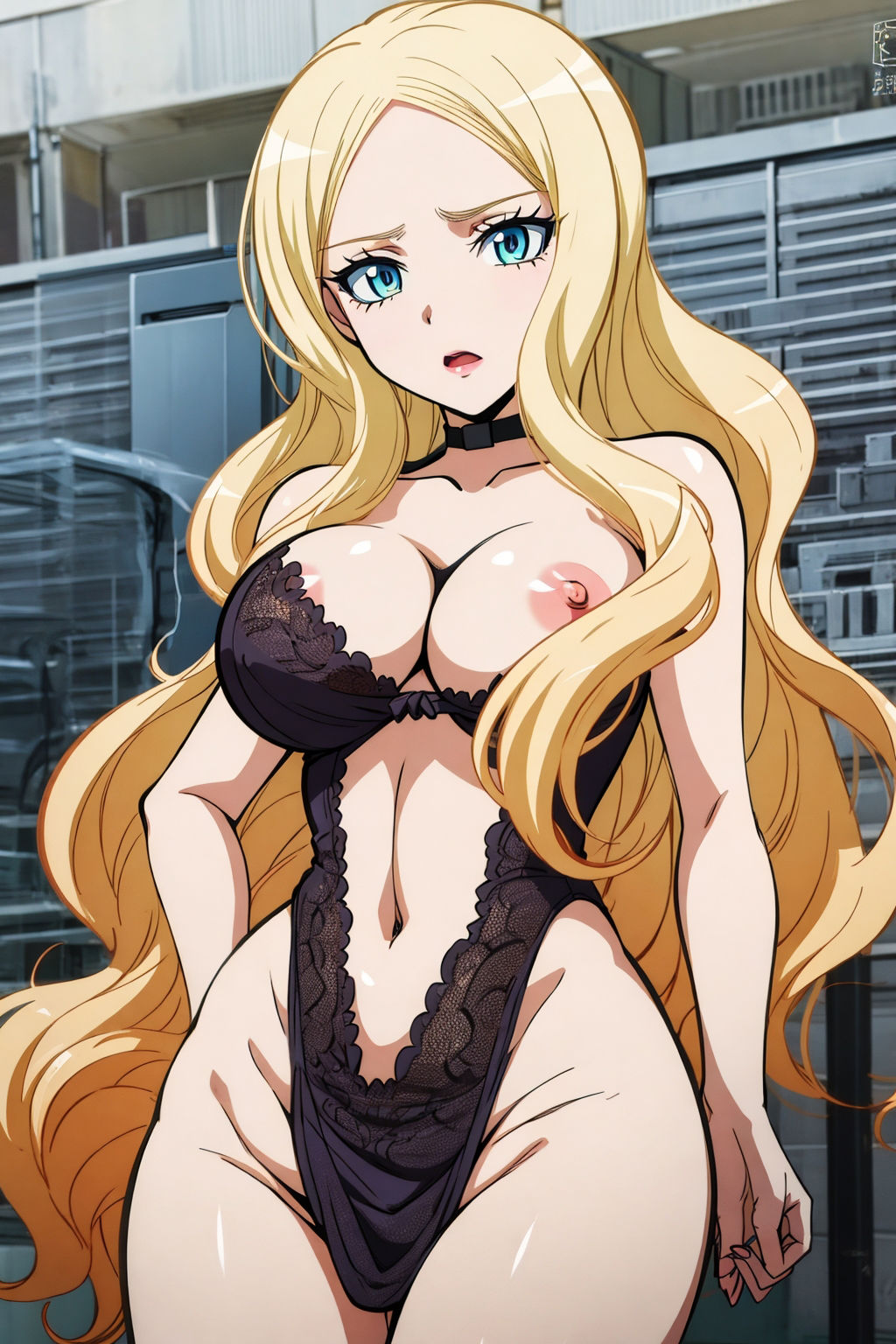 サンプル画像1:淫乱教室〜ビッチ先生の生◯し講座編〜(アニメパン) [d_318230]