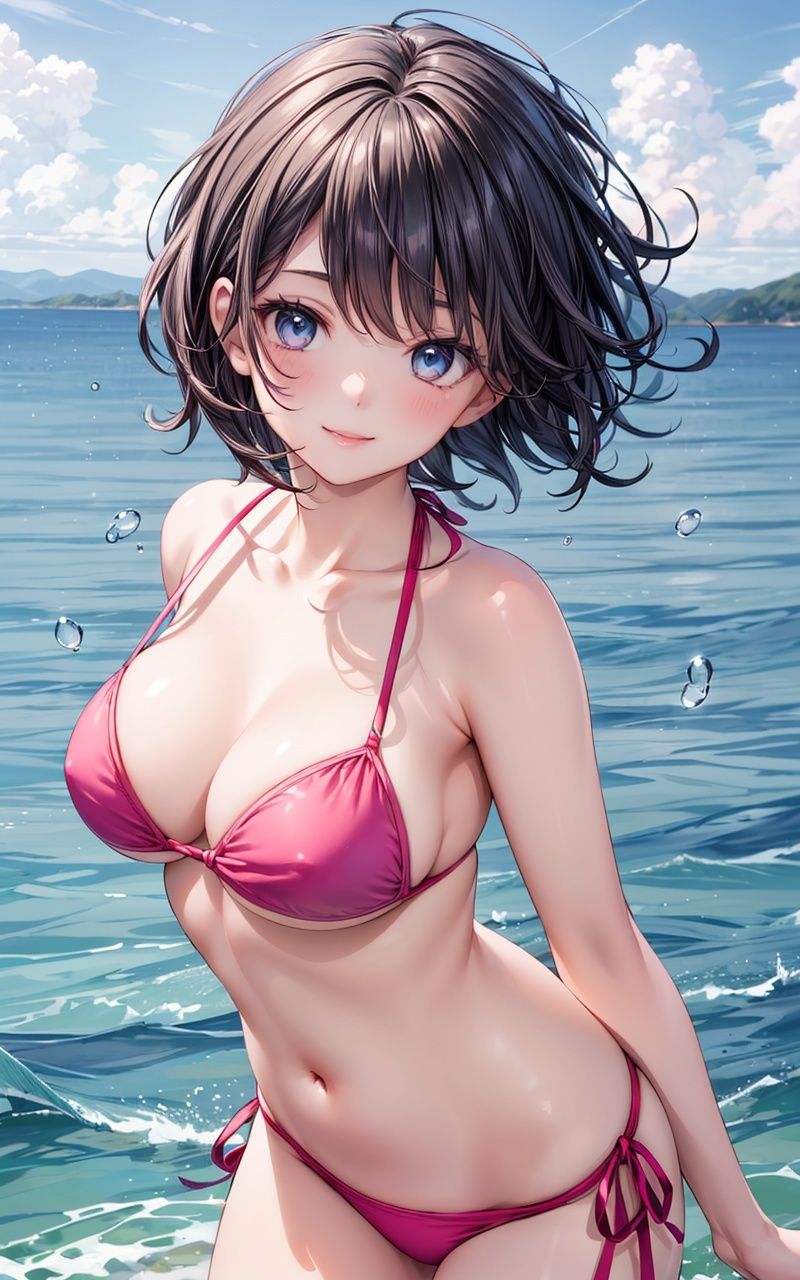 サンプル画像1:グラビア＆裏画像 JKアイドル桑名海空編(AIらぼんぬ) [d_318367]