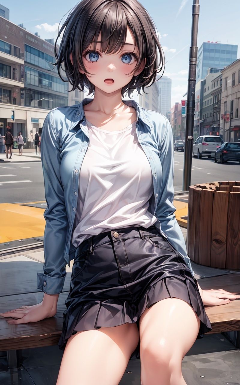 サンプル画像2:グラビア＆裏画像 JKアイドル桑名海空編(AIらぼんぬ) [d_318367]