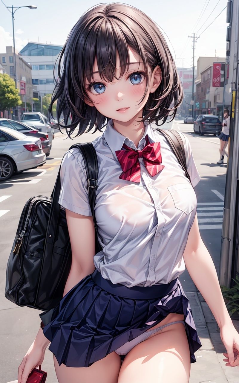 サンプル画像3:グラビア＆裏画像 JKアイドル桑名海空編(AIらぼんぬ) [d_318367]