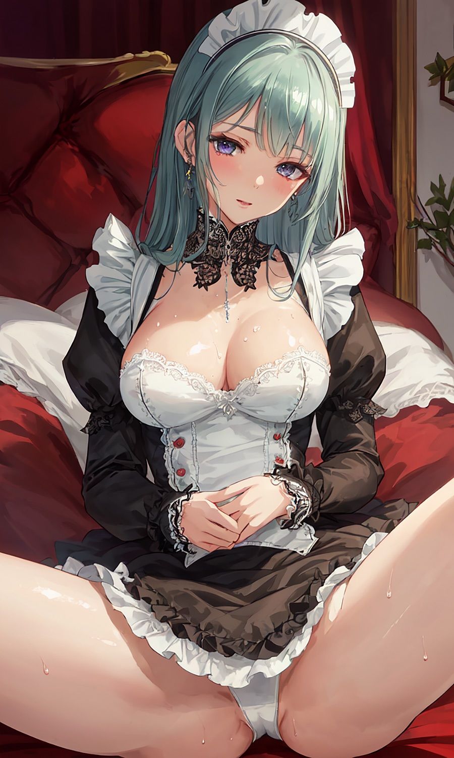 サンプル画像1:M字開脚×メイド(Cista) [d_318406]