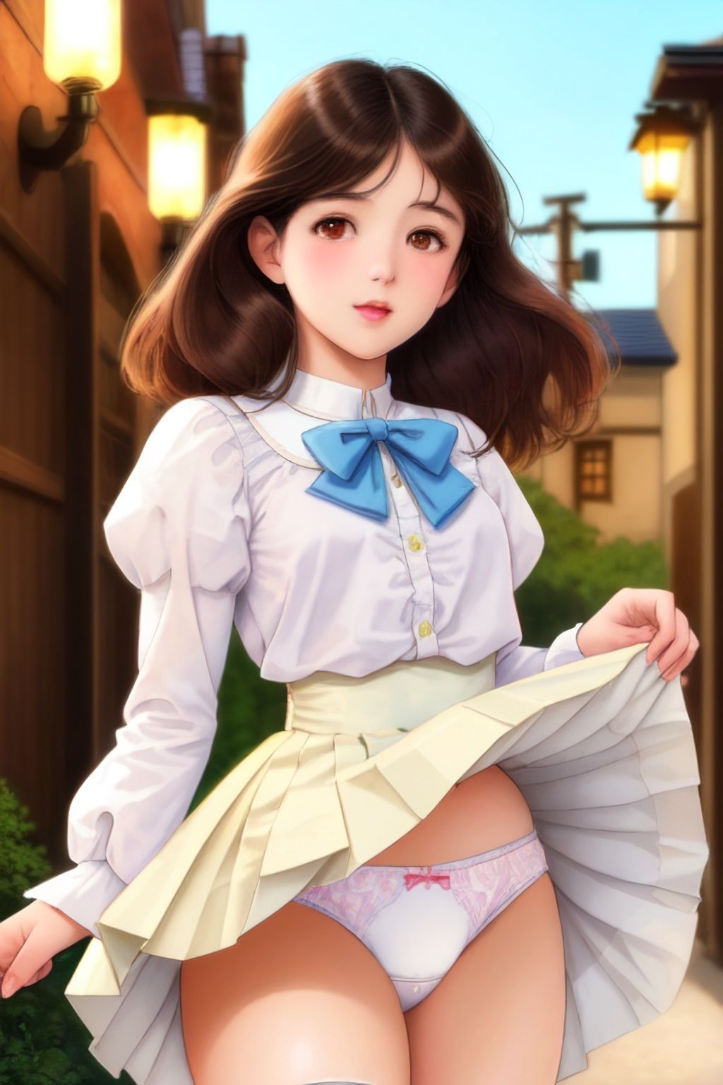 サンプル画像1:まちかどお嬢様パンチラ。(Francia) [d_318440]