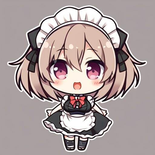 サンプル画像1:SDキャラ素材集02 TRPG、ゲーム開発、動画素材などにご利用ください(AIいらすと屋) [d_318448]