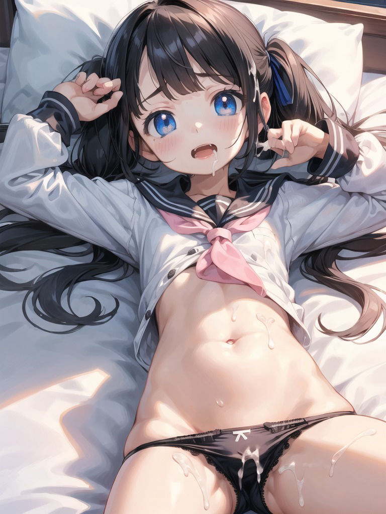 サンプル画像5:制服女子 着衣ぶっかけ【画像300枚超】(AI Fairy) [d_318468]