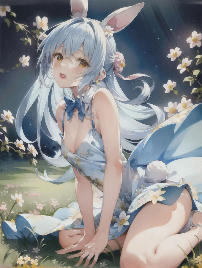 サンプル画像2:うさ耳娘1(かわいいもの倶楽部) [d_318503]