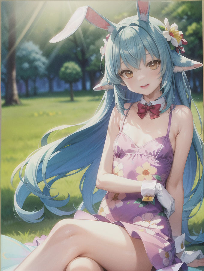 サンプル画像1:うさ耳娘2(かわいいもの倶楽部) [d_318504]