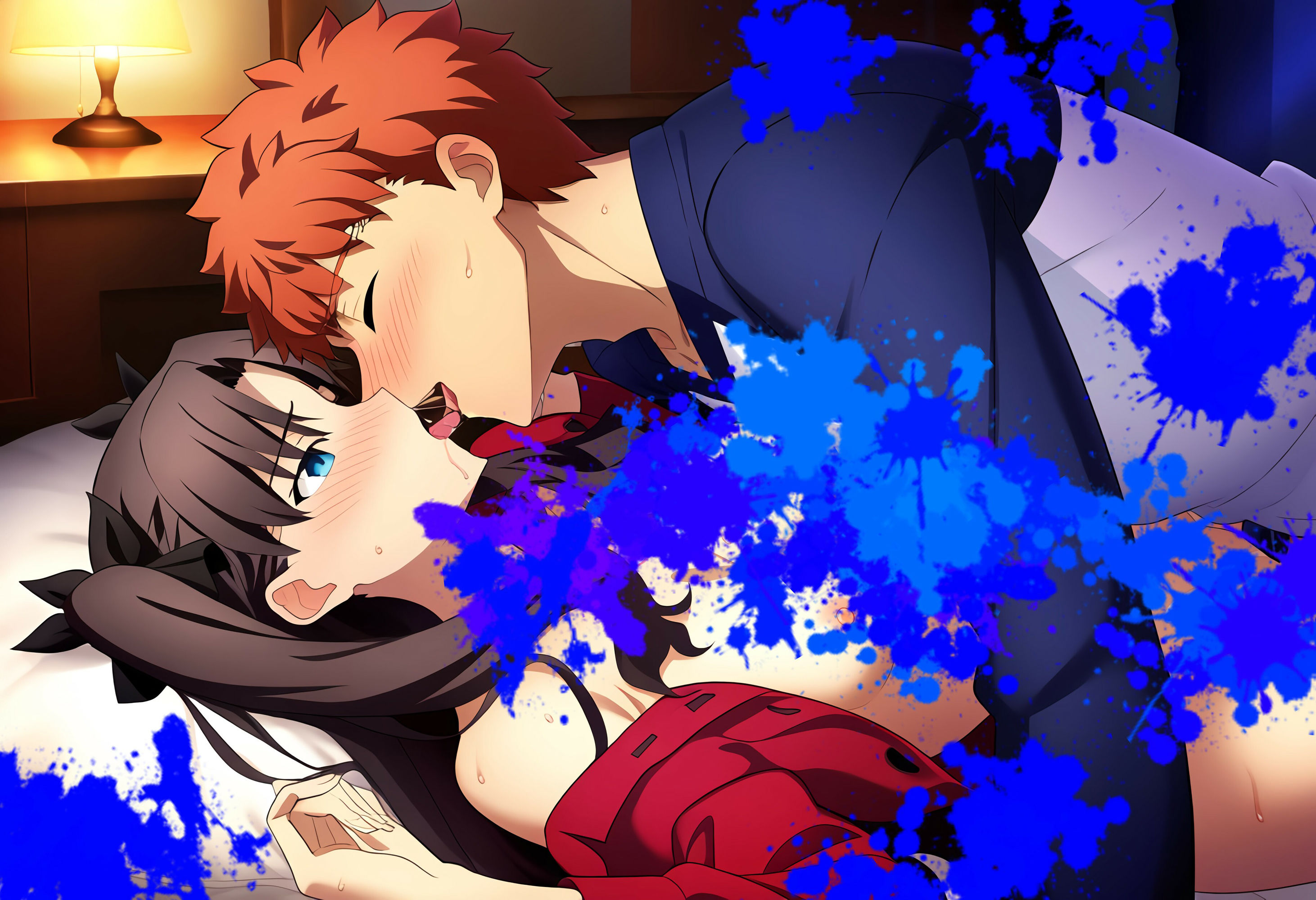 サンプル画像4:Fate Saber ＆ Rin(ある) [d_318574]