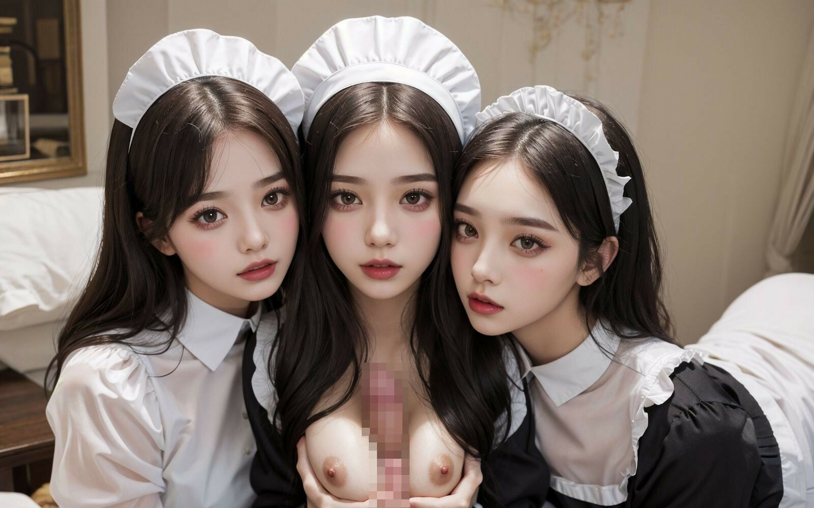 サンプル画像4:メイドのハーレム(莉亜流英愛) [d_318596]