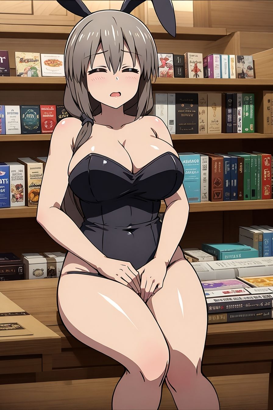 サンプル画像1:うさぎちゃんは遊びたい バニー編(フェチAI) [d_318600]