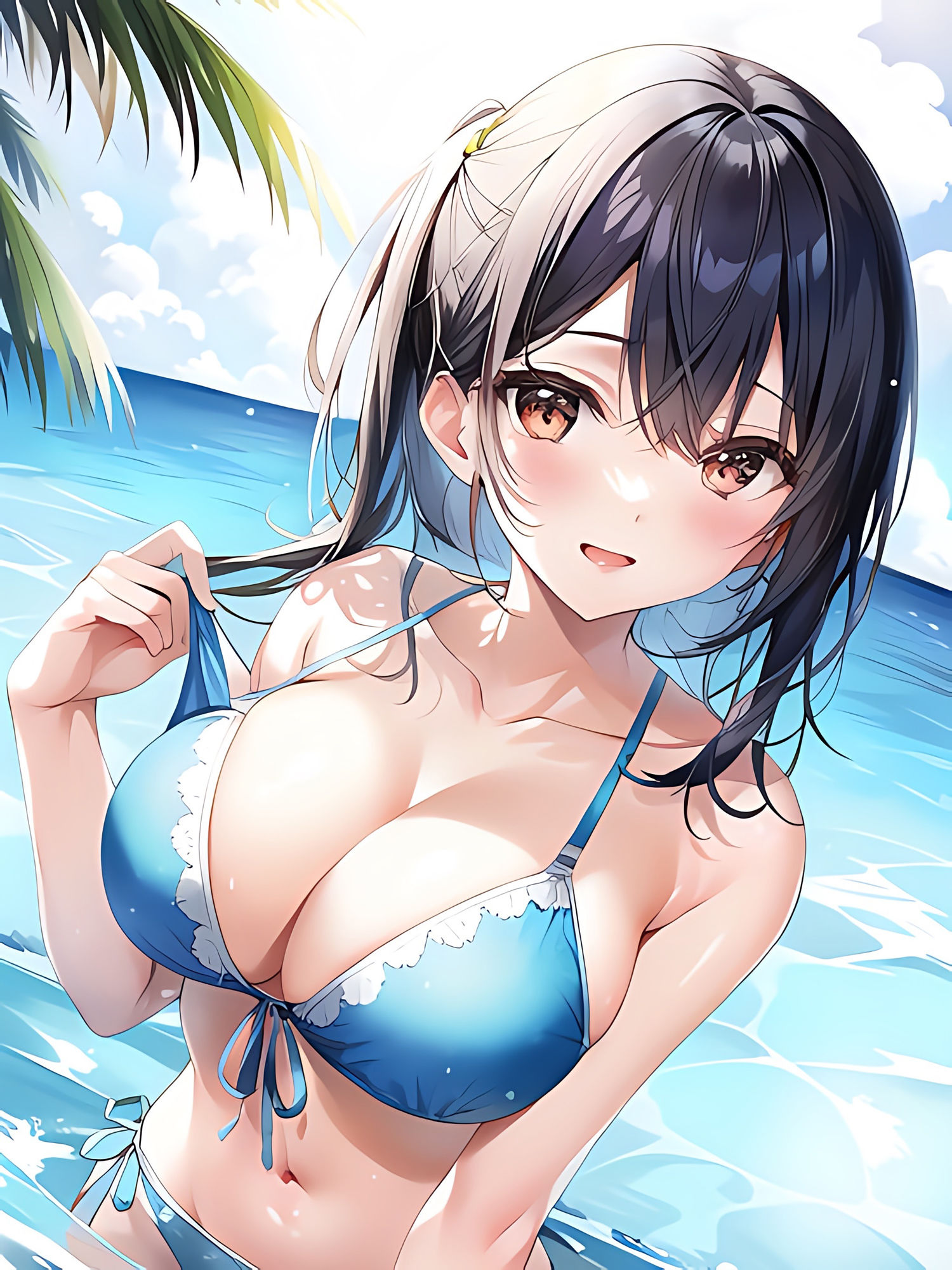 サンプル画像1:夏のメモリー(やすの岬) [d_318615]