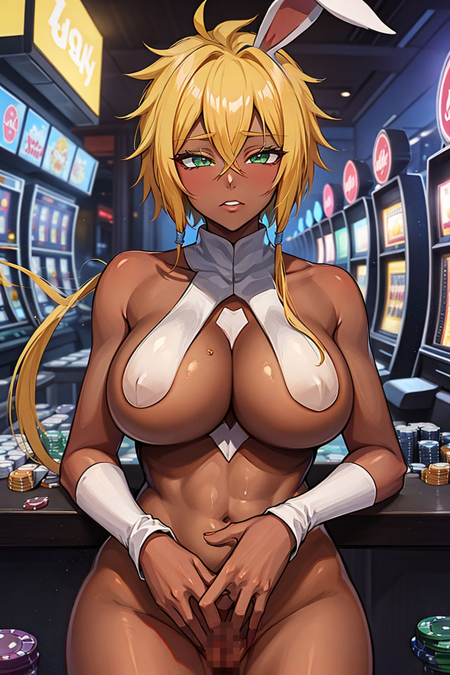 サンプル画像2:BITCH〜ヤリマンディーラーハリ〇ル〜(貫通野松) [d_318620]