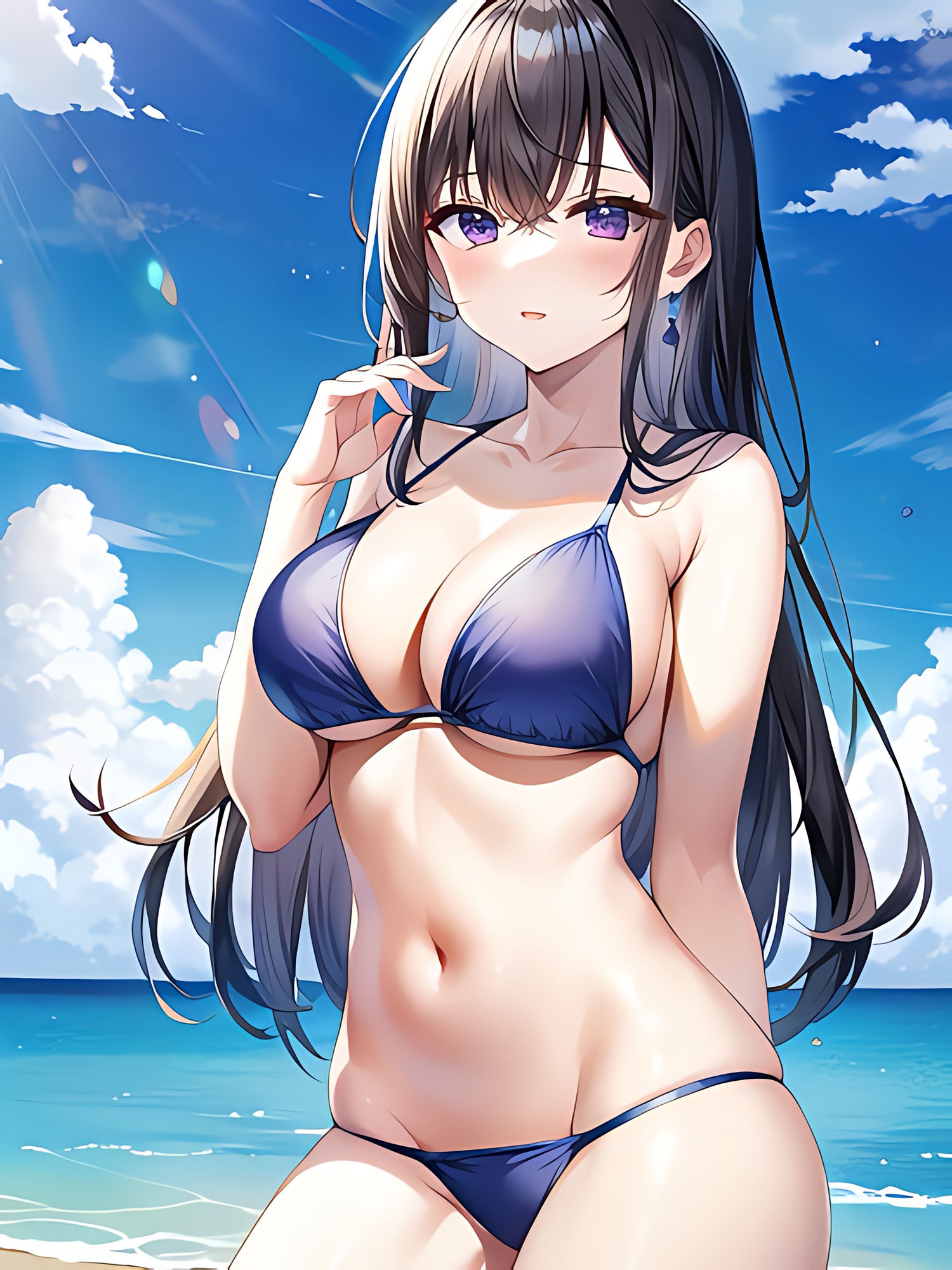 サンプル画像1:夏のメモリー3(やすの岬) [d_318626]