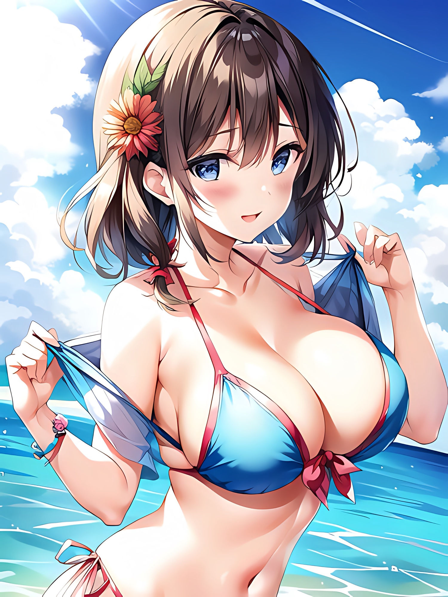 サンプル画像3:夏のメモリー3(やすの岬) [d_318626]