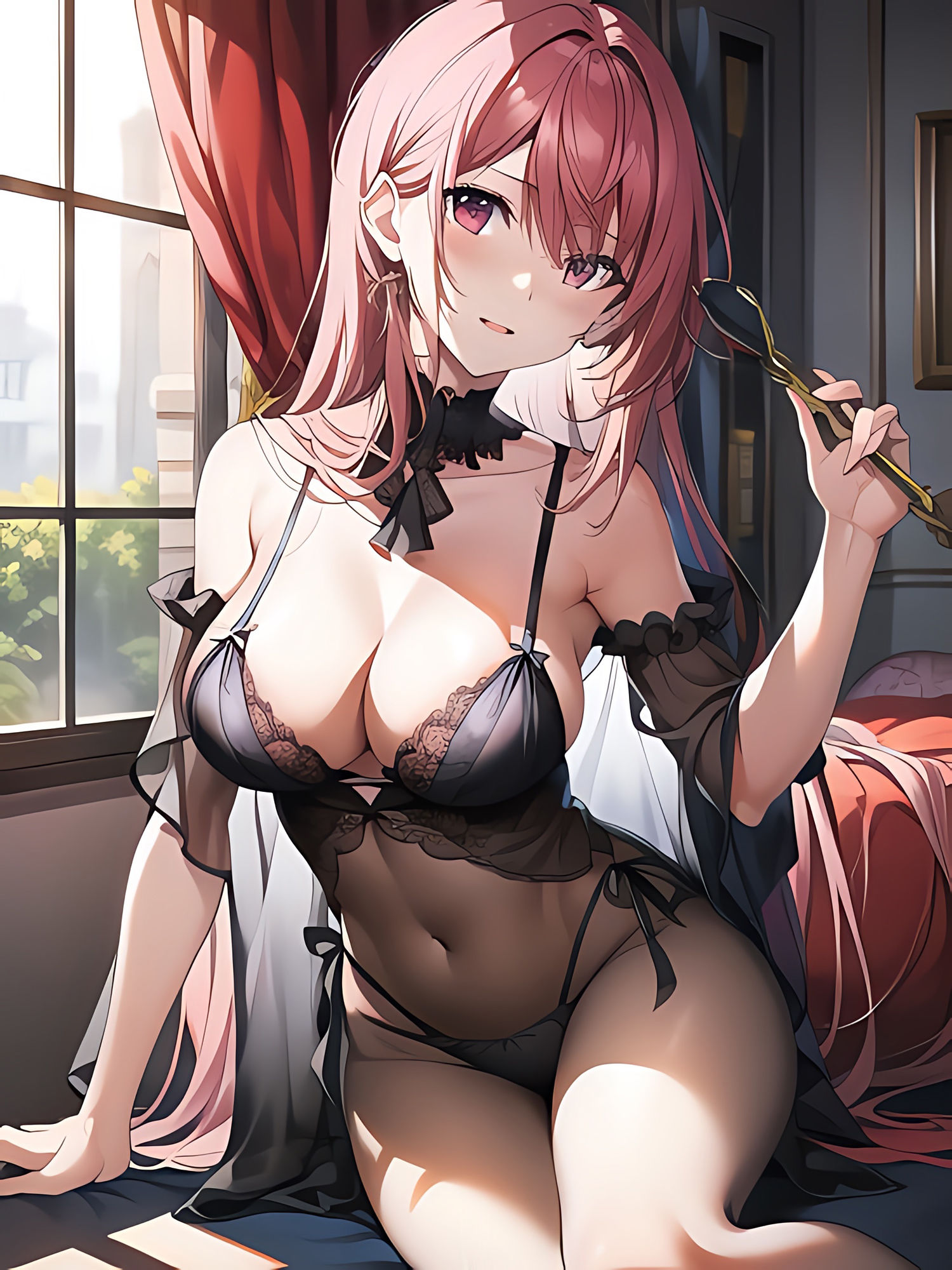 サンプル画像1:ネグリジェの誘惑(やすの岬) [d_318641]