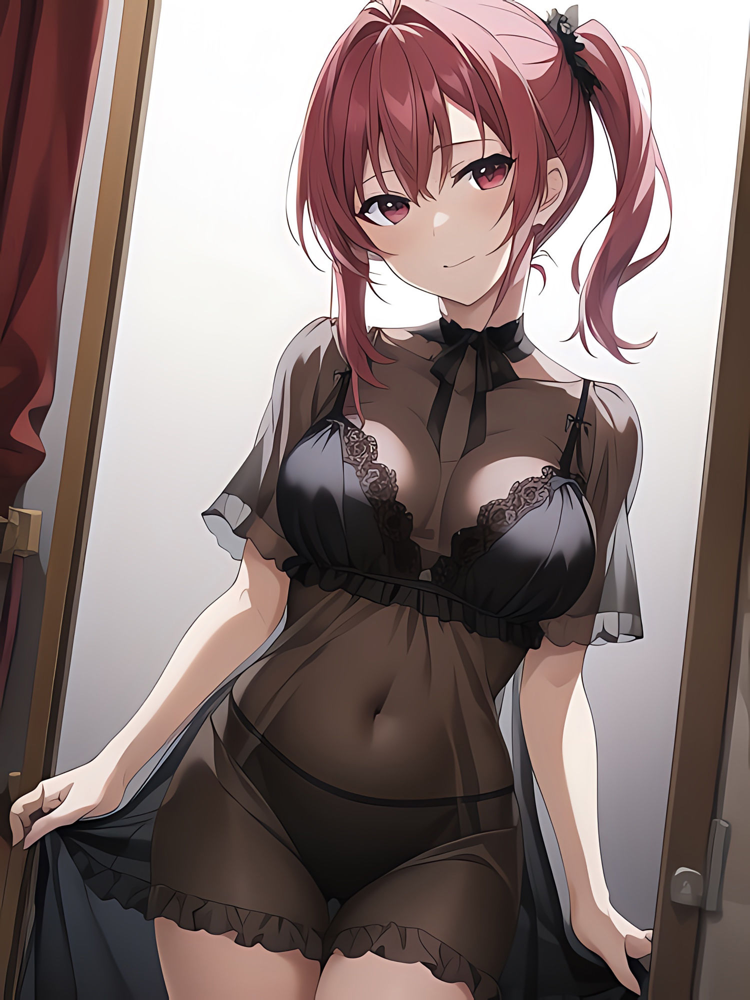 サンプル画像4:ネグリジェの誘惑(やすの岬) [d_318641]