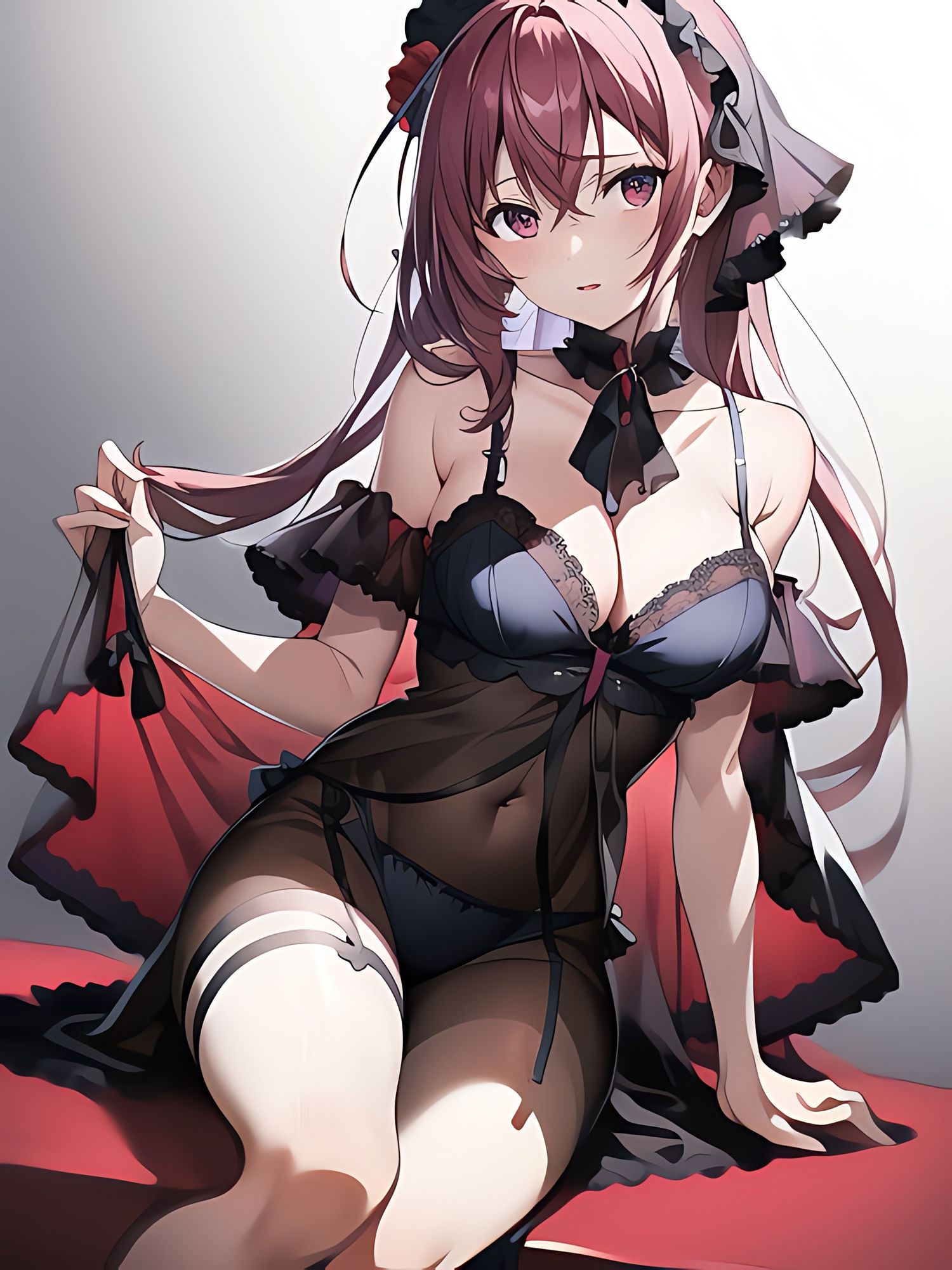 サンプル画像5:ネグリジェの誘惑(やすの岬) [d_318641]