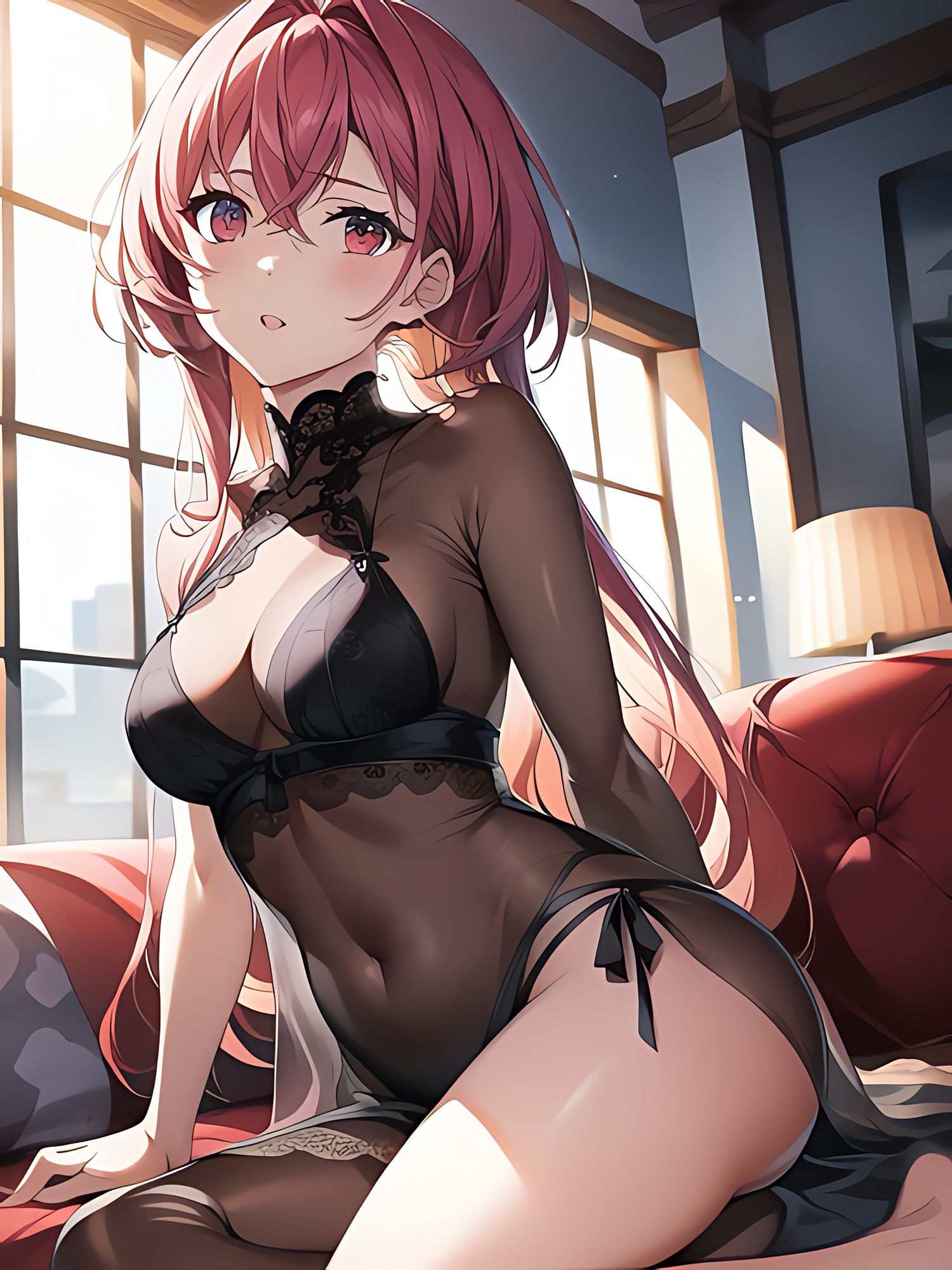 サンプル画像6:ネグリジェの誘惑(やすの岬) [d_318641]