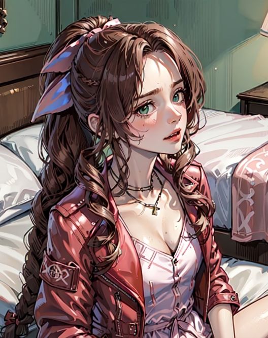 サンプル画像1:膣出ししてくれませんか？-エアリス・ゲインズブール（ファイナルファンタジー7）-(Mr.Eの研究室) [d_318683]