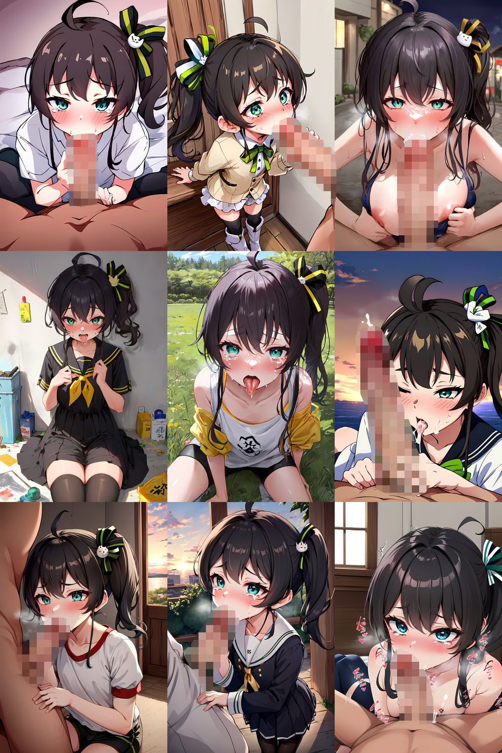 サンプル画像1:mtrちゃんフェラHCG集135枚(あいそぼ（AIで遊ぼ）) [d_318717]