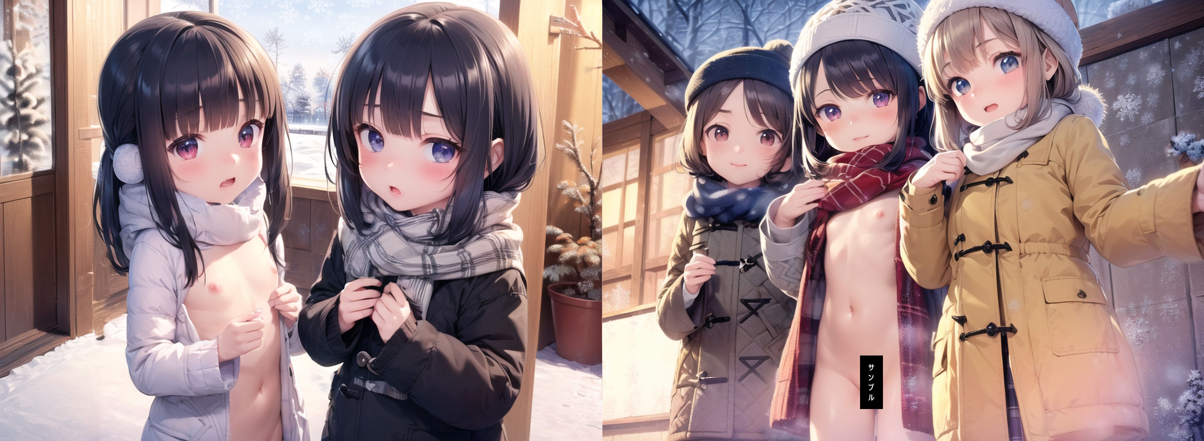 サンプル画像5:少女のHな冬休み生活(くりーむいちご) [d_318725]