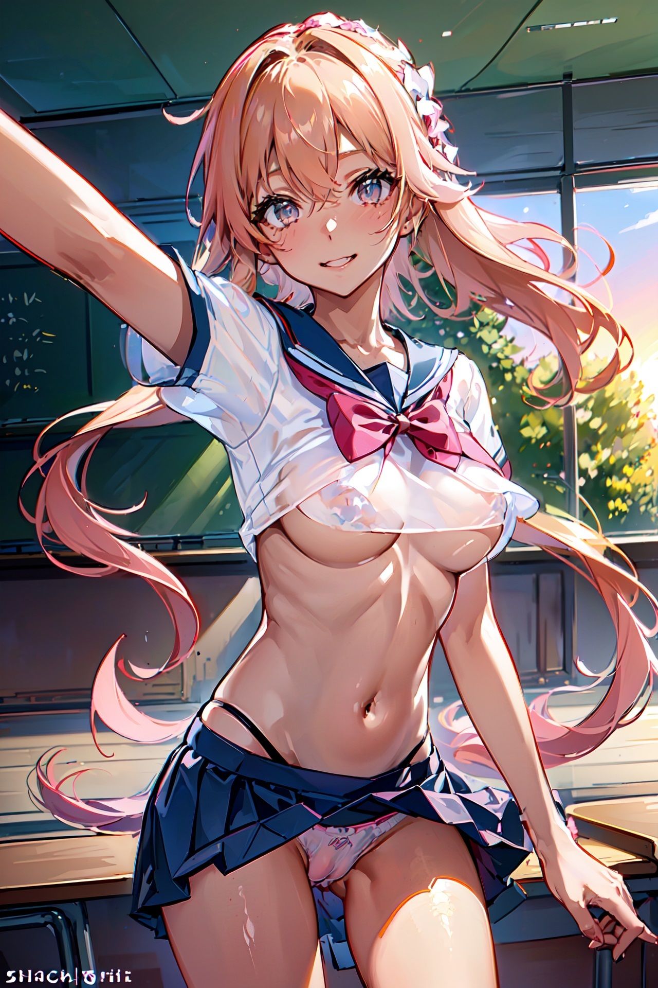 サンプル画像2:＃放課後性春倶楽部-女の子だけのヒミツのハッシュタグ-(あすま屋本舗) [d_318737]