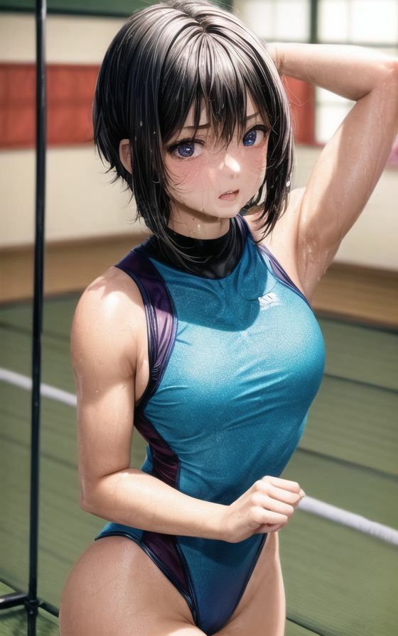 サンプル画像5:レオタードっていいよね 215枚(AIイラストラボ) [d_318756]