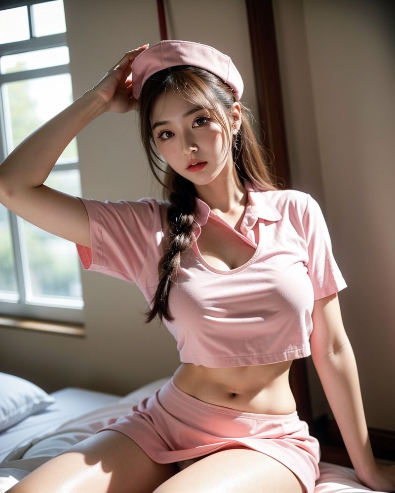 サンプル画像5:＜ナースのお仕事＞ もうすぐ退院・・勇気を出して想いとお願いを ぶつけてみた結果 ！！ ＃1(美女の人差し指) [d_318841]