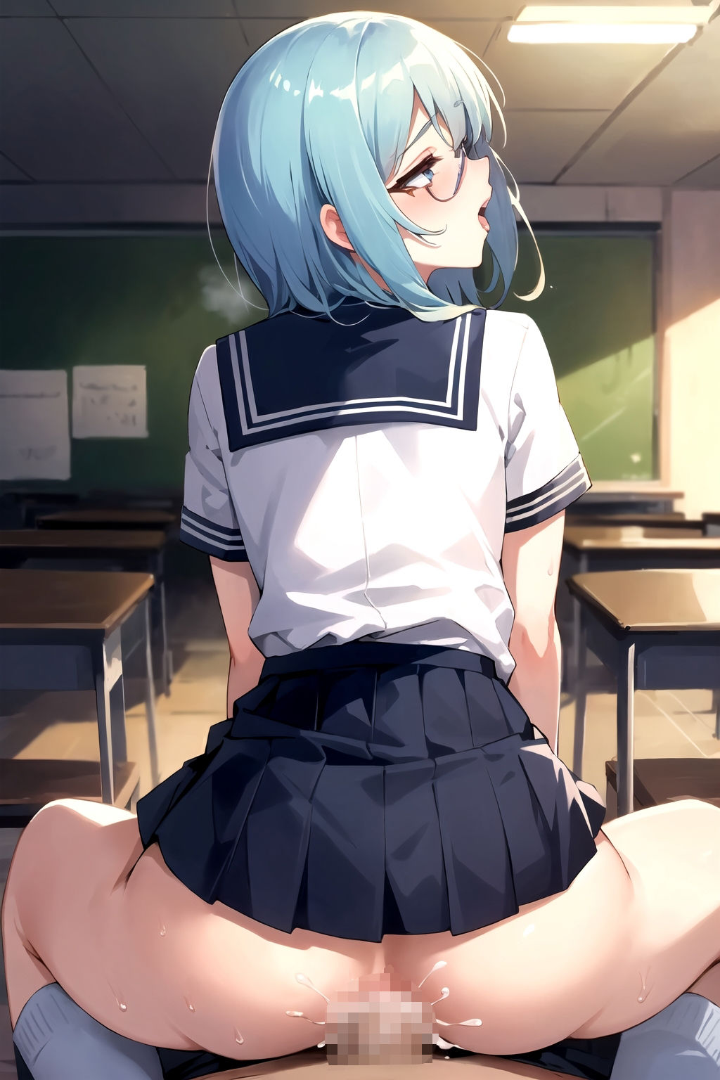 サンプル画像4:爆乳メガネ美少女パート2(aiルペルカリア) [d_318852]