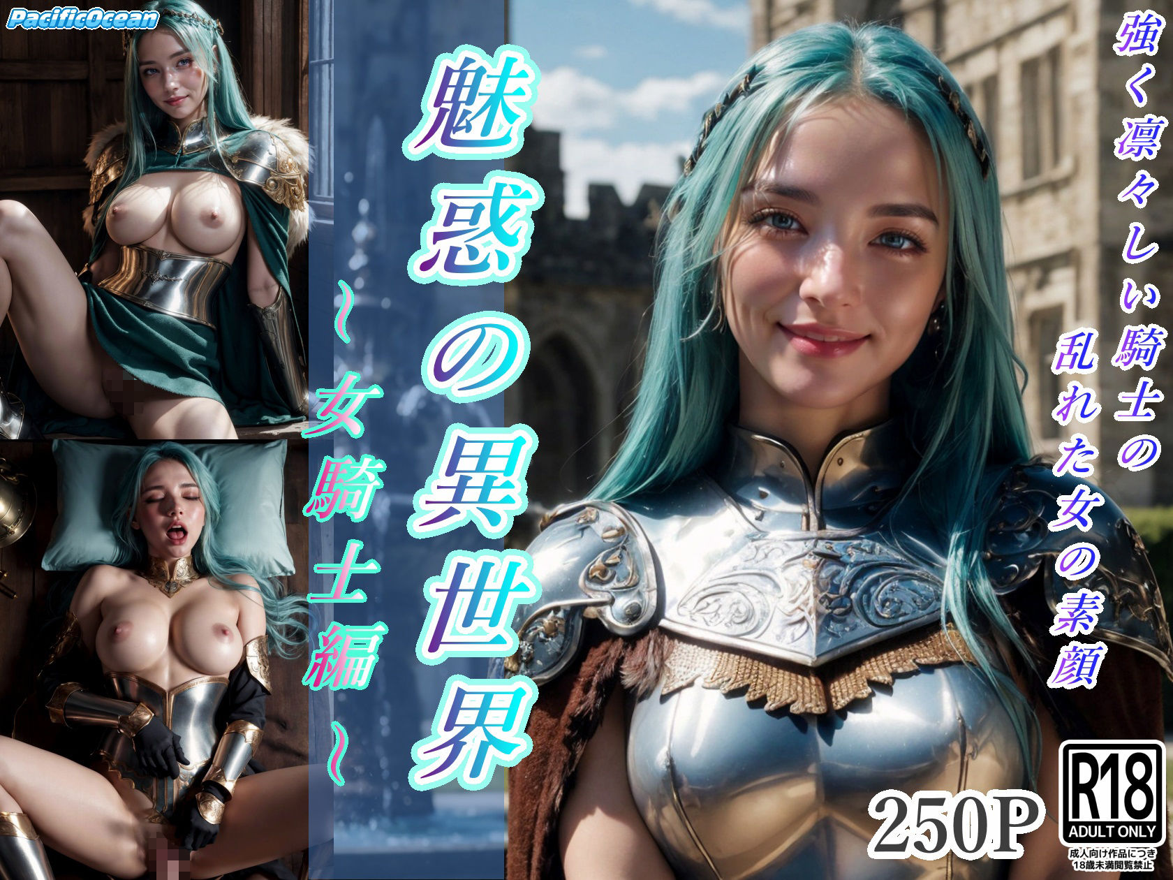 サンプル画像1:魅惑の異世界〜女騎士編〜(PacificOcean) [d_318867]