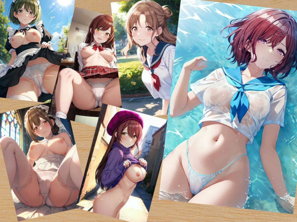 サンプル画像1:アイドルに恋するCG集(ao-nori) [d_318891]