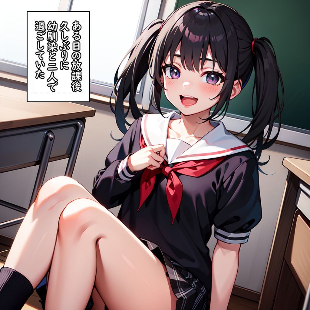 サンプル画像1:可愛いあの子にカケたい 第一話「幼馴染のあの子にカケたい」(シアの森) [d_318973]